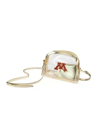 NCAA Minnesota Gophers Half Moon Crossbody 