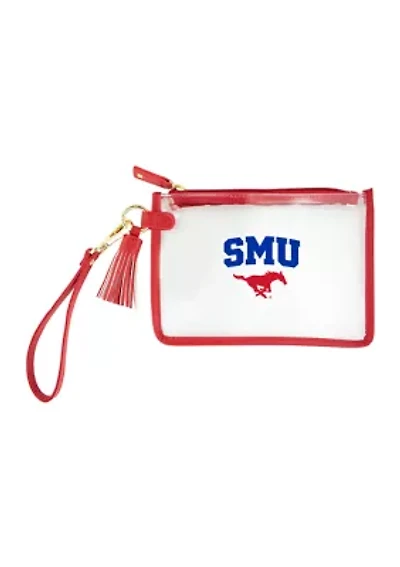 NCAA Southern Methodist University Wristlet