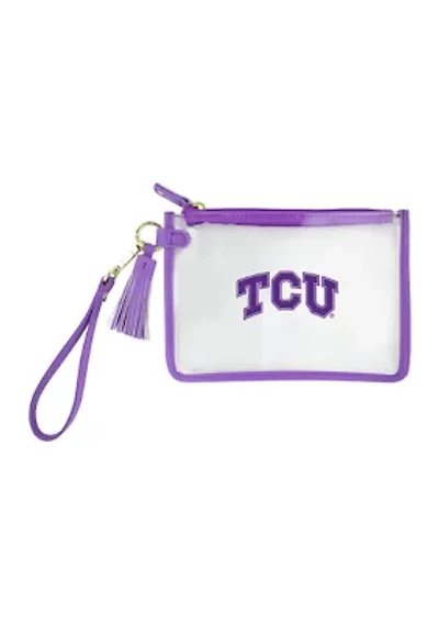 NCAA Texas Christian University Wristlet