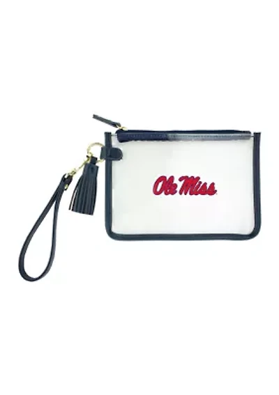 NCAA University of Mississippi Wristlet
