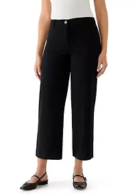 Women's Wide Leg Stretch Twill Pants
