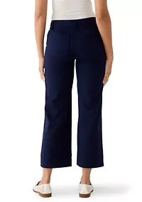 Women's Wide Leg Stretch Twill Pants