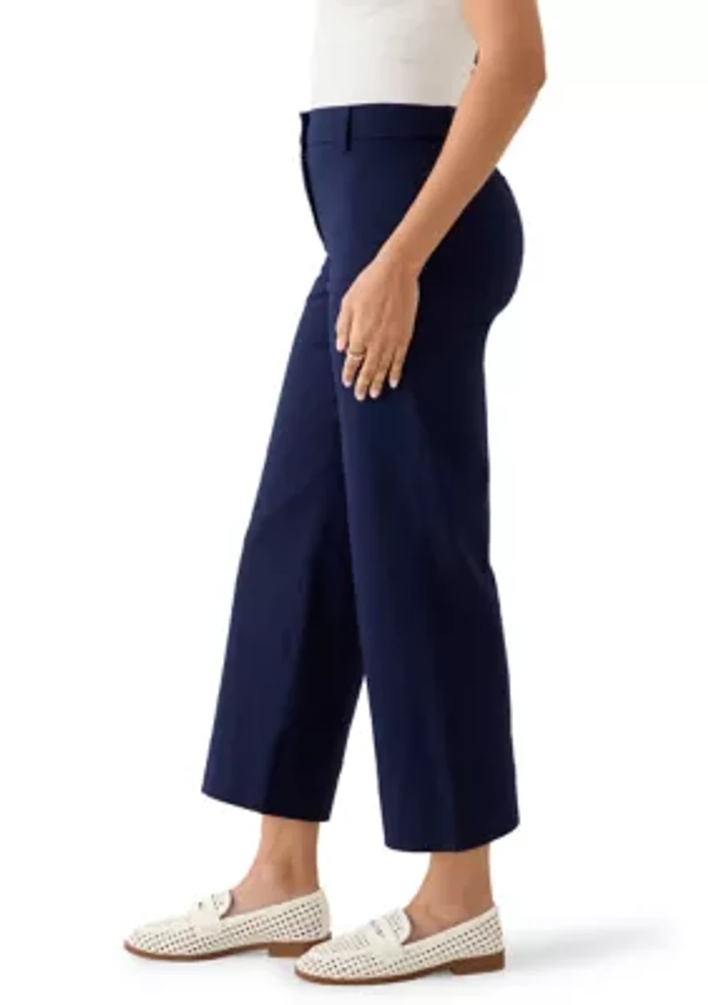 Women's Wide Leg Stretch Twill Pants