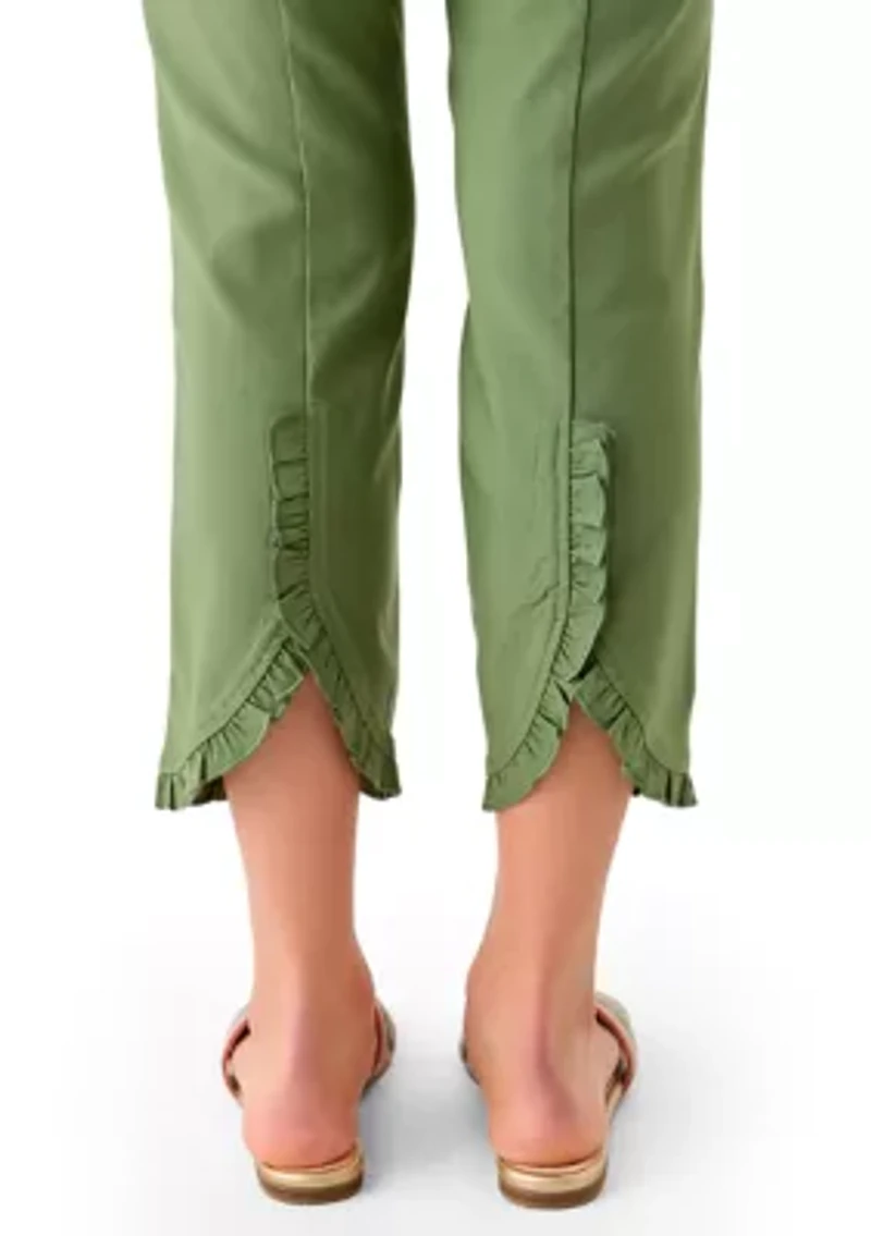 Women's Ruffle Hem Millennium Pants