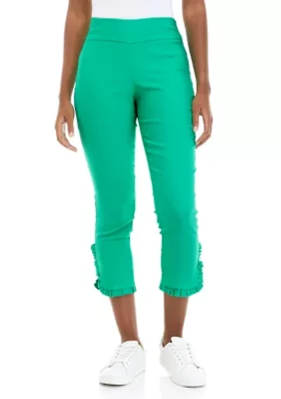 Petite Millennium Ruffle Hem Pants