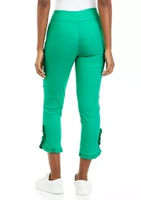 Petite Millennium Ruffle Hem Pants