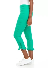 Petite Millennium Ruffle Hem Pants