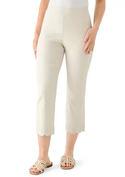 Petite Millennium Pants with Eyelet Hem