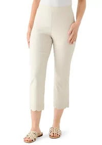 Petite Millennium Pants with Eyelet Hem
