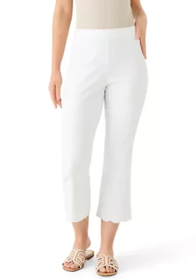 Petite Millennium Pants with Eyelet Hem