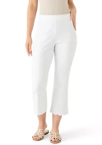 Petite Millennium Pants with Eyelet Hem