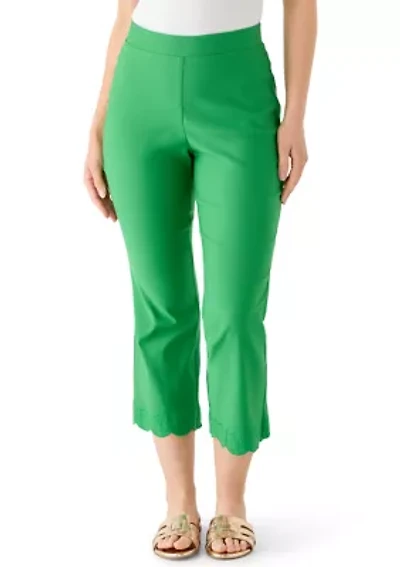 Petite Millennium Pants with Eyelet Hem