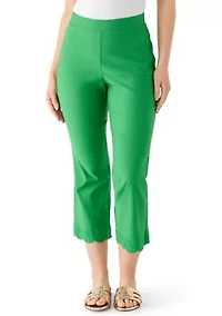 Petite Millennium Pants with Eyelet Hem