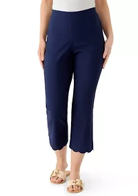 Petite Millennium Pants with Eyelet Hem