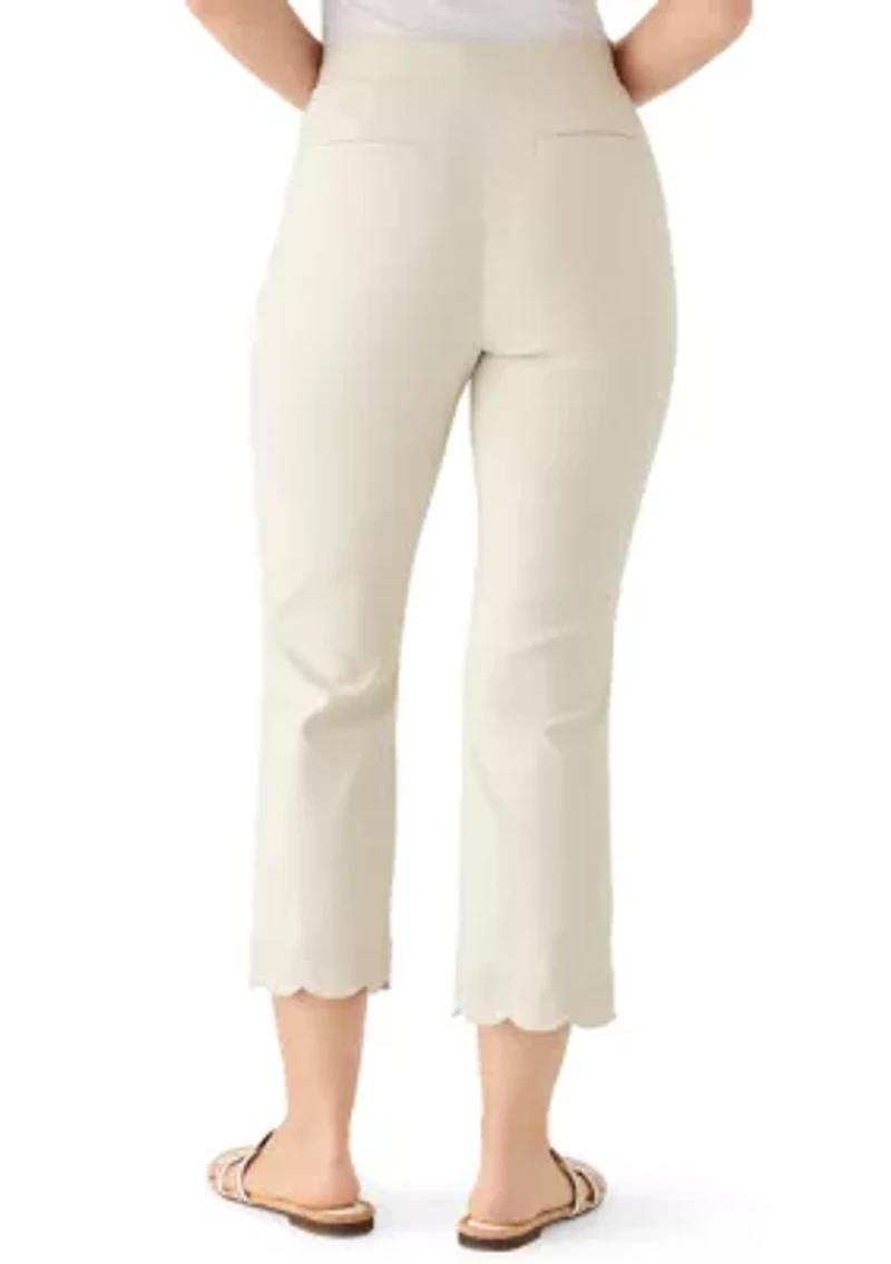 Petite Millennium Pants with Eyelet Hem