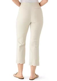 Petite Millennium Pants with Eyelet Hem