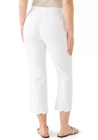 Petite Millennium Pants with Eyelet Hem