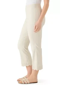 Petite Millennium Pants with Eyelet Hem