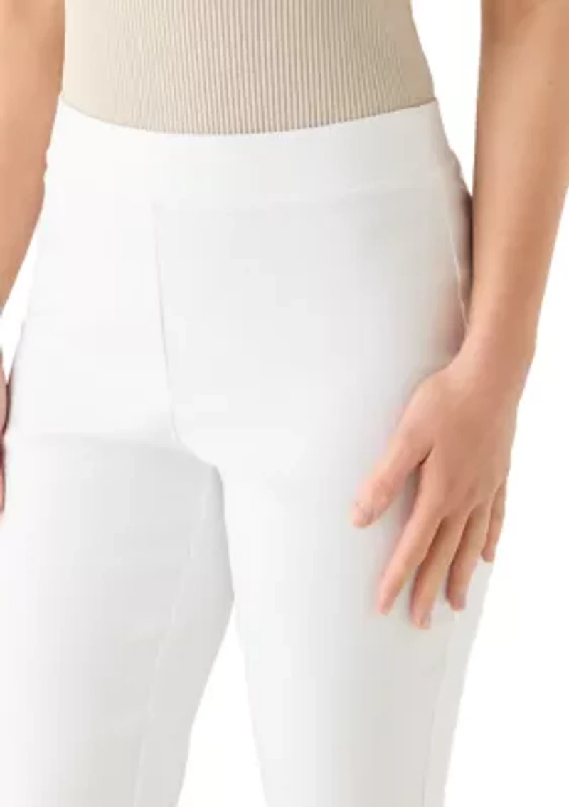 Petite Millennium Pants with Eyelet Hem