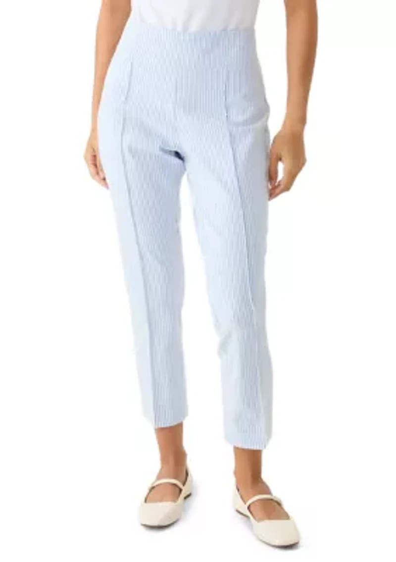 Petite Striped Trousers