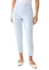 Petite Striped Trousers