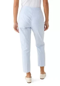 Petite Striped Trousers