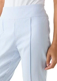 Petite Striped Trousers