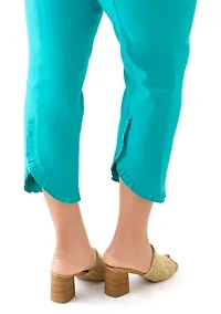 Plus Millennium Ruffle Ankle Pants