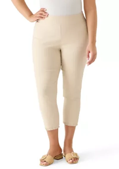 Plus Millennium Ruffle Ankle Pants