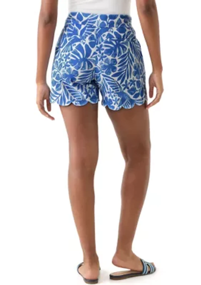 Women's Millennium Scalloped Shorts