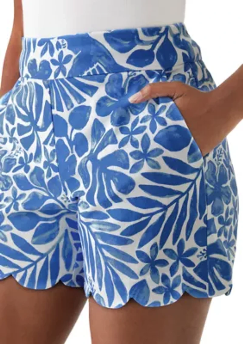 Women's Millennium Scalloped Shorts