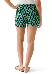 Women's Scalloped Shorts