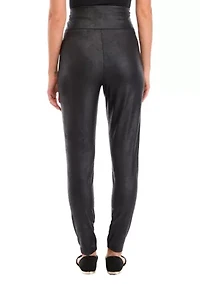 Women's Faux Leather Leggings