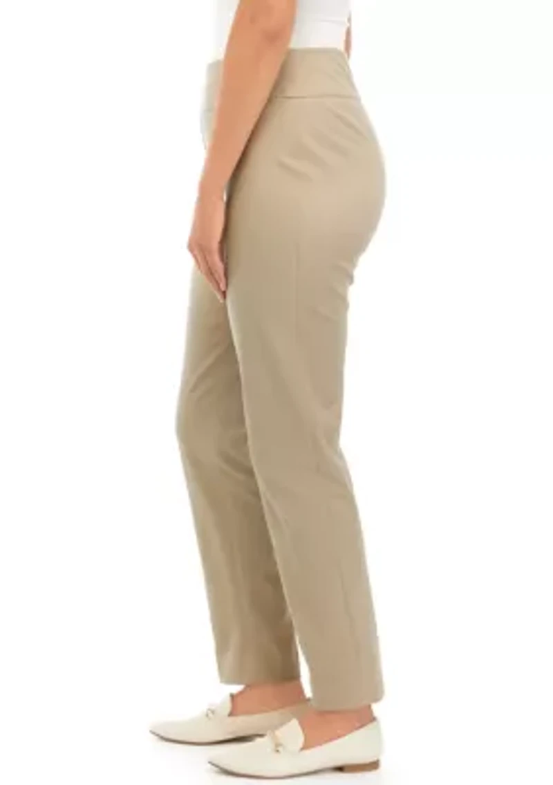 Women's Bistretch Pull On Regular Pants