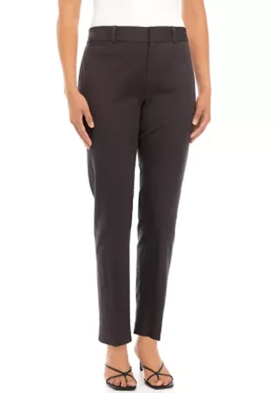 Women's Bistretch Fly Front Pants - Short Length