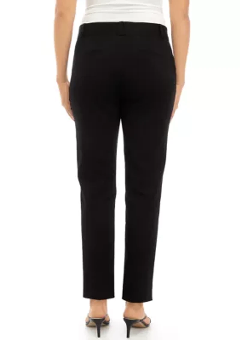 Women's Bistretch Fly Front Pants - Short Length