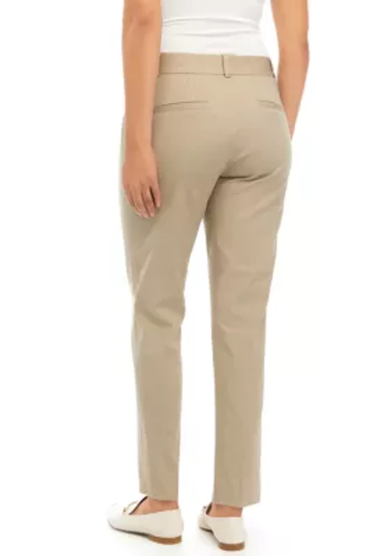 Women's Bistretch Fly Front Pants - Short Length