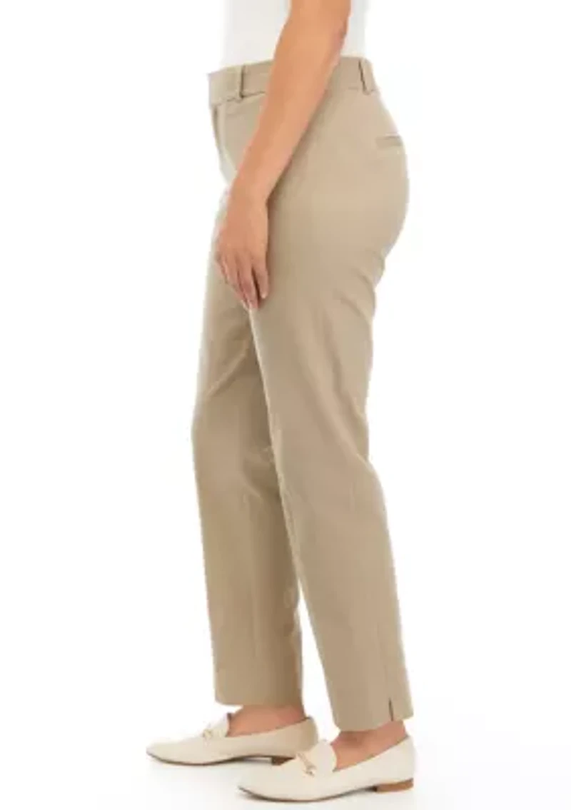 Women's Bistretch Fly Front Pants - Short Length
