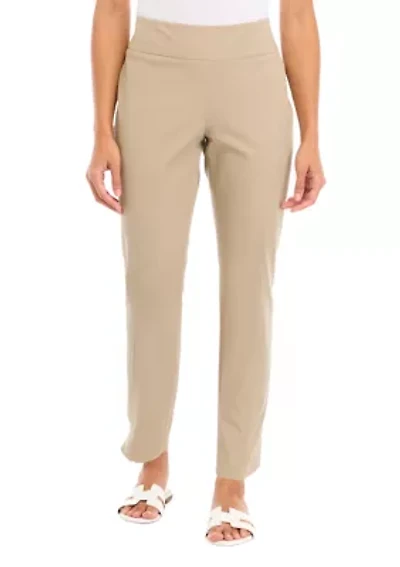 Petite Bi Stretch Pull On Pants