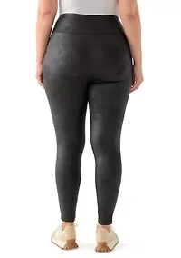 Plus Faux Leather Leggings
