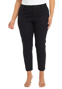 Plus Bi Stretch Fly Front Pants