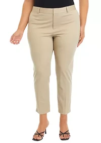 Plus Bi Stretch Fly Front Pants