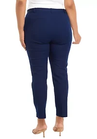 Plus Bi Stretch Fly Front Pants