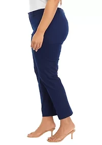 Plus Bi Stretch Fly Front Pants
