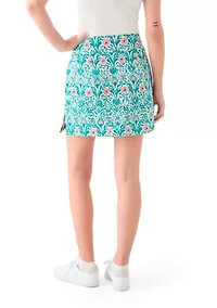 Women's Millennium Side Slit Printed Skort