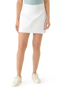 Women's Scalloped Trim Mill Skort