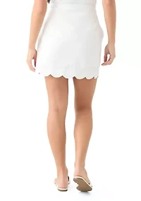 Petite Scallop Millennium Skort