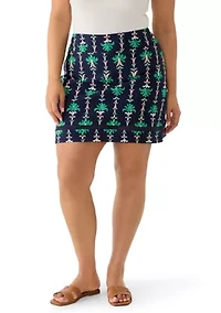 Plus Mill Crochet Trim Skort