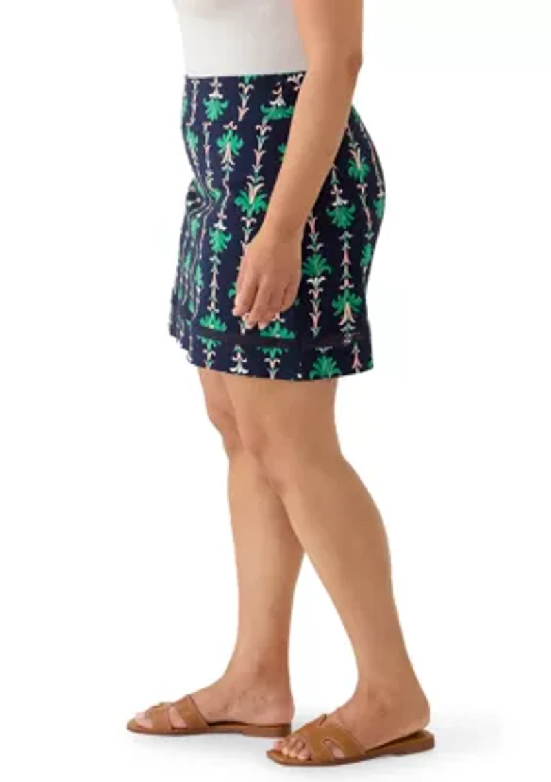 Plus Mill Crochet Trim Skort