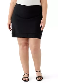Plus Mill Crochet Trim Skort